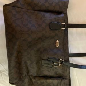 Coach purse/ diaper bag!